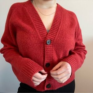 Red cardigan ✨